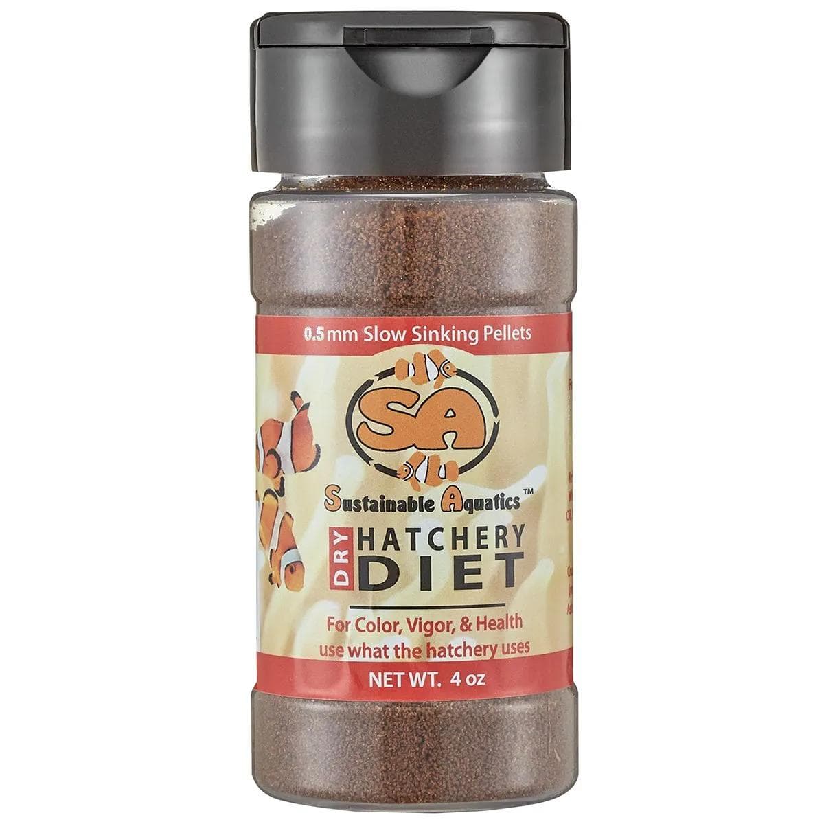 SA hatchery diet 4oz